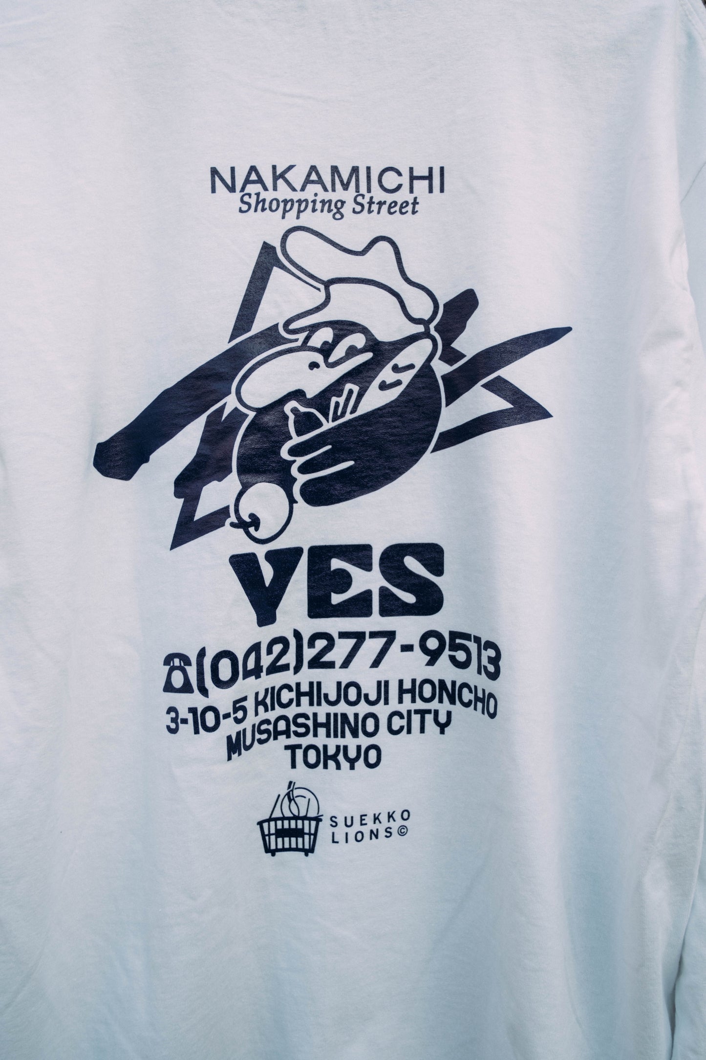 YES SHOP LS TEE(NAKAMICHI.st)