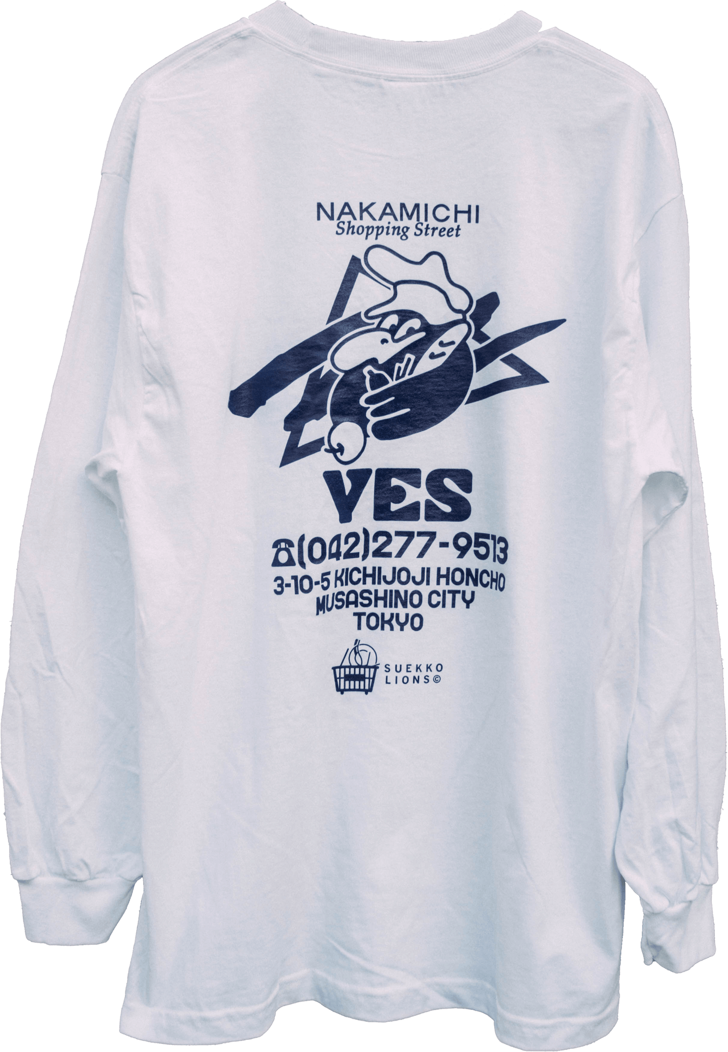 YES SHOP LS TEE(NAKAMICHI.st)