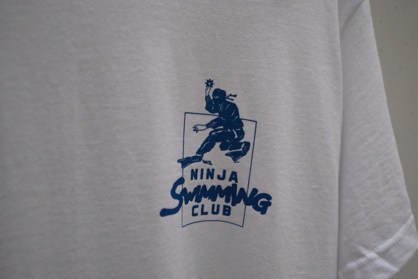 NINJA SWIMMING CLUB TEE(blue)