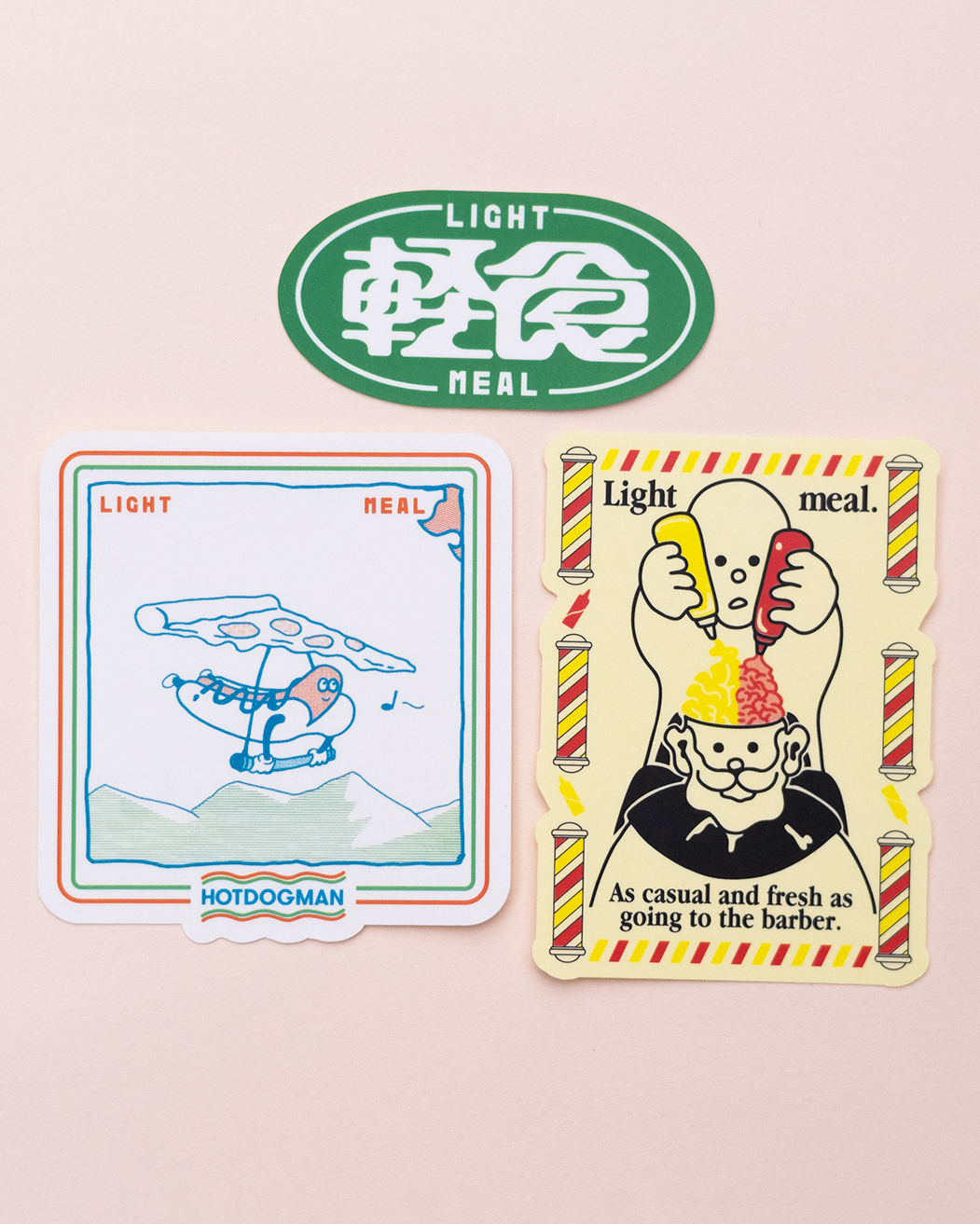 LIGHT MEAL STICKER SET